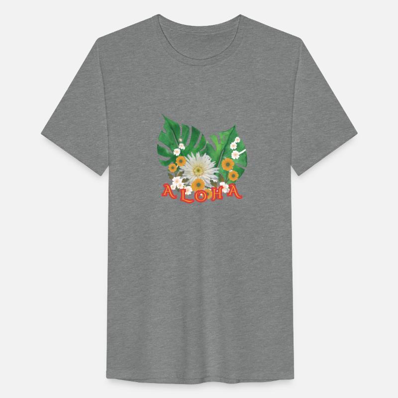 Aloha Tropical Summer Hawaiian T shirt