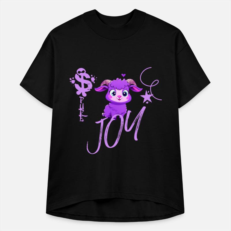 Cartoon Pure Joy Goat