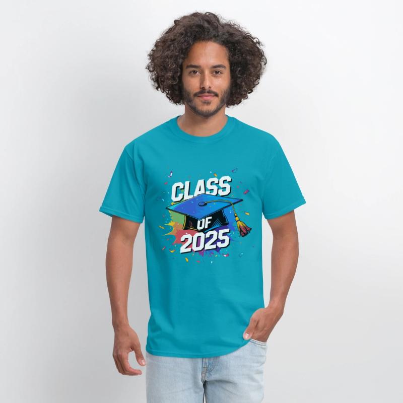 Class of 2025 Graduation T-Shirt – Flying Cap