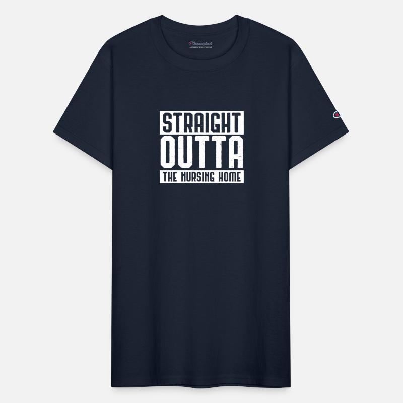 Straight Outta Nursing Home Retired Gift Idea