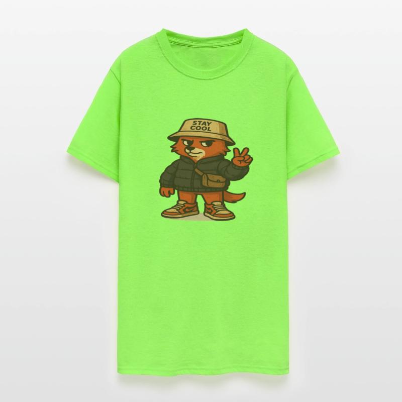 Streetwear Fox Mascot – Stay Cool Urban Art