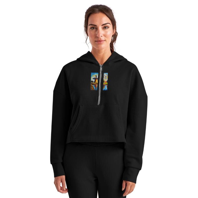 Watermill and modern art