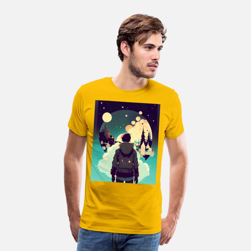 Whispers of the Night Captivated by a Cityscape