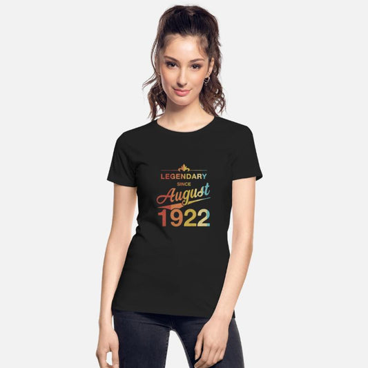 100th Birthday 100 Year Old Born August 1922 Gift