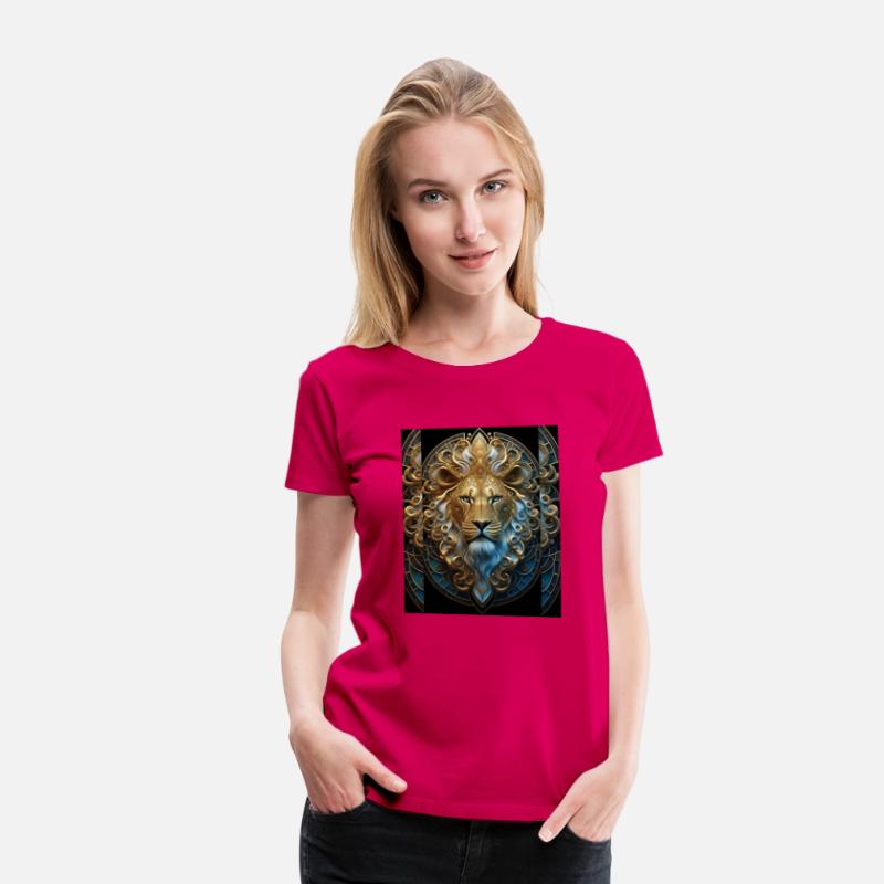 1920s Art Deco lion, gold