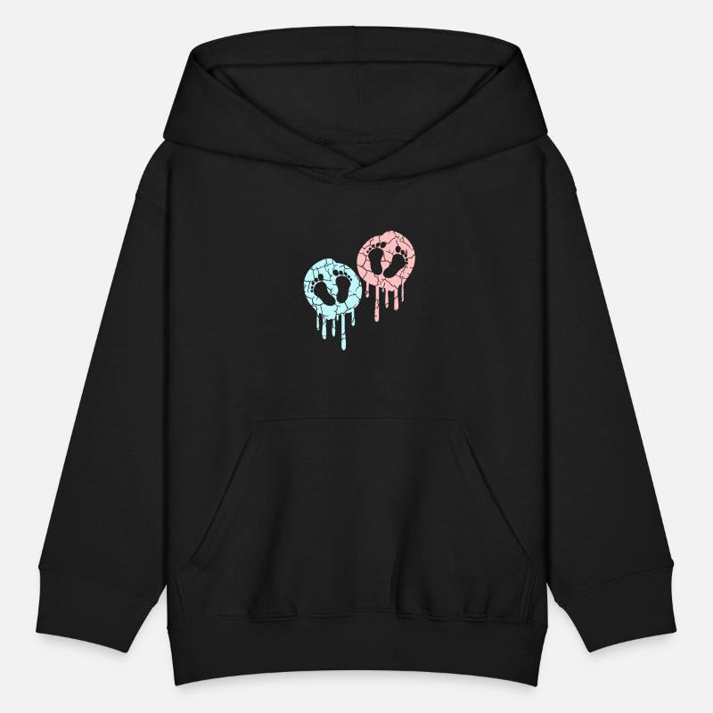 2 twins babies love pregnant belly footprint feet