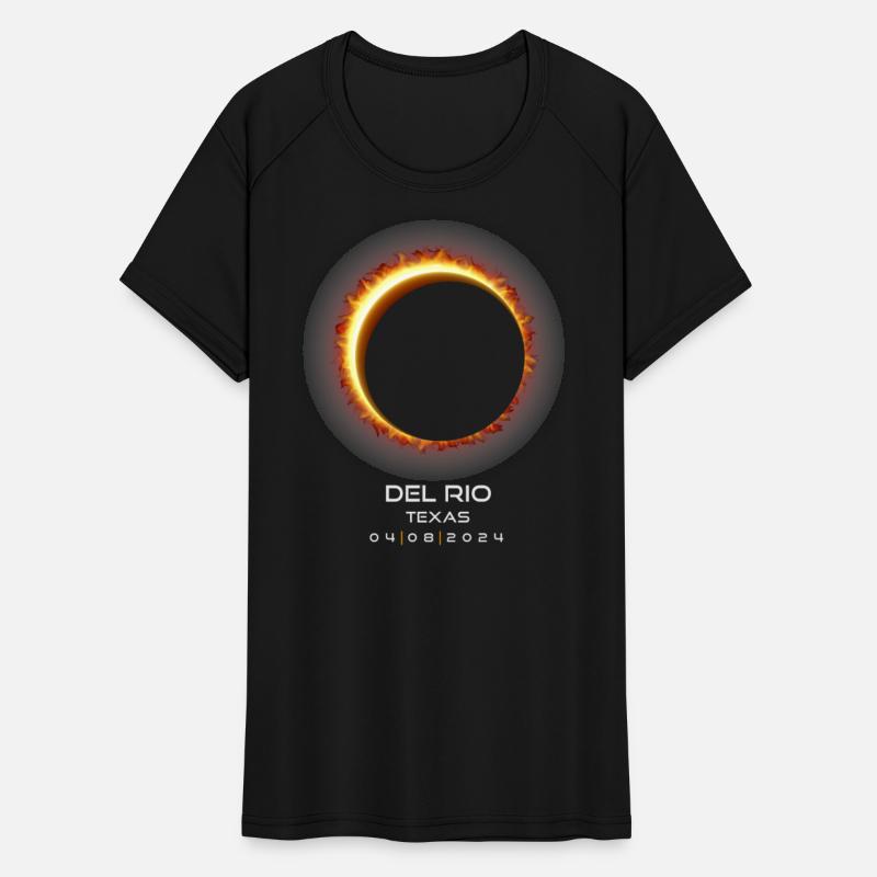 2024 Del Rio Texas Eclipse Memento Souvenir April