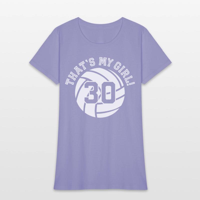 30 Volleyball Player That'S My Cheer Mom Dad Team