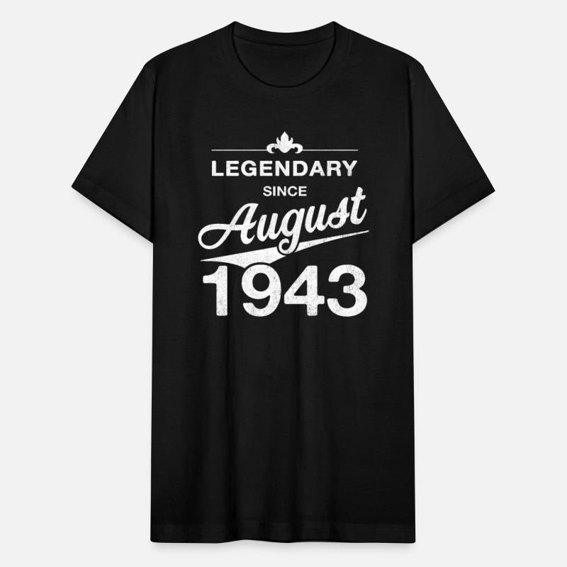 80th Birthday 80 Year Old Born August 1943 Gift