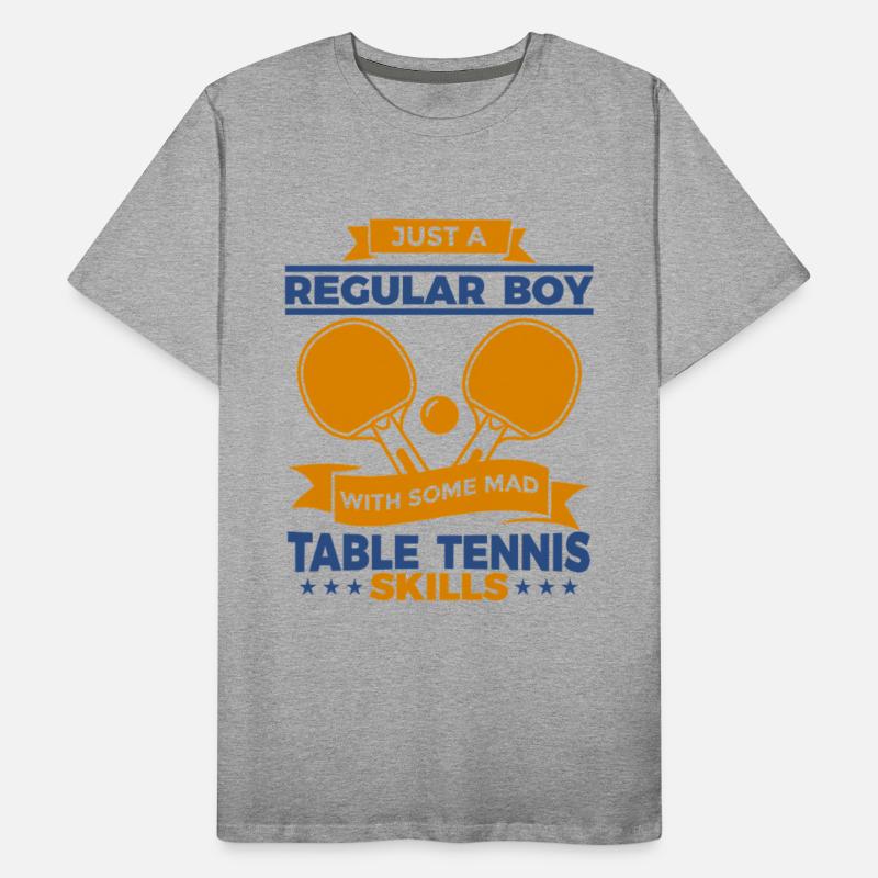 A Boy With Some Mad Table Tennis Skills