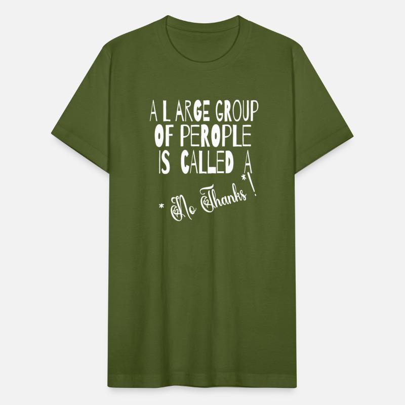 A Large Group Of People Is Called A No Thanks