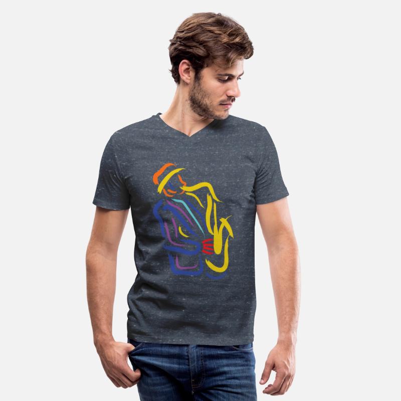 Abstract Saxophonist Jazz Musician - For Saxophone