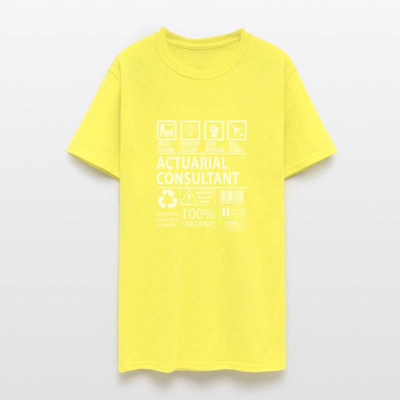 Actuarial Consultant T Shirt - Multitasking Job Gi