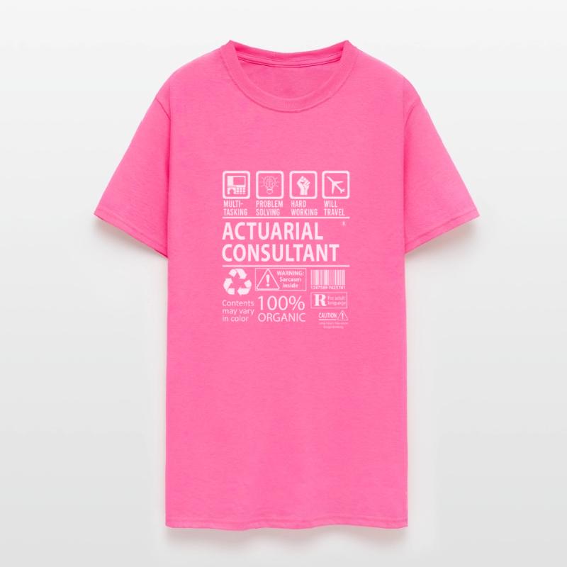 Actuarial Consultant T Shirt - Multitasking Job Gi