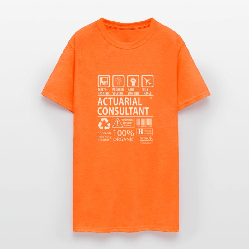 Actuarial Consultant T Shirt - Multitasking Job Gi