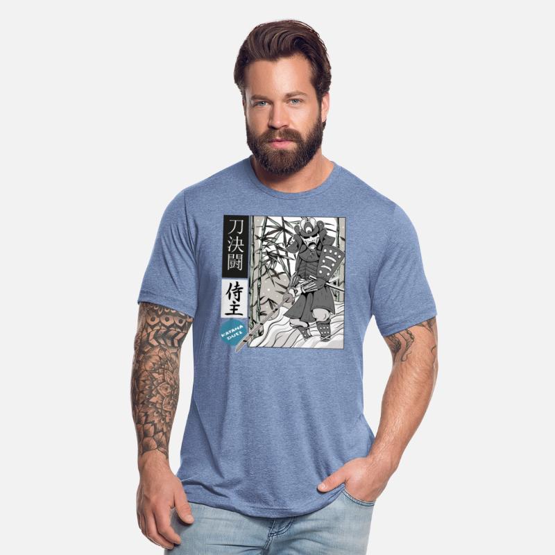 Aesthetic samurais master Comic Strip style