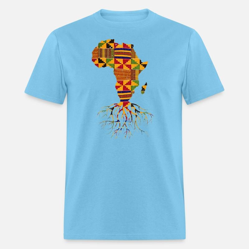 Africa Map Traditional Kente Cloth African Roots