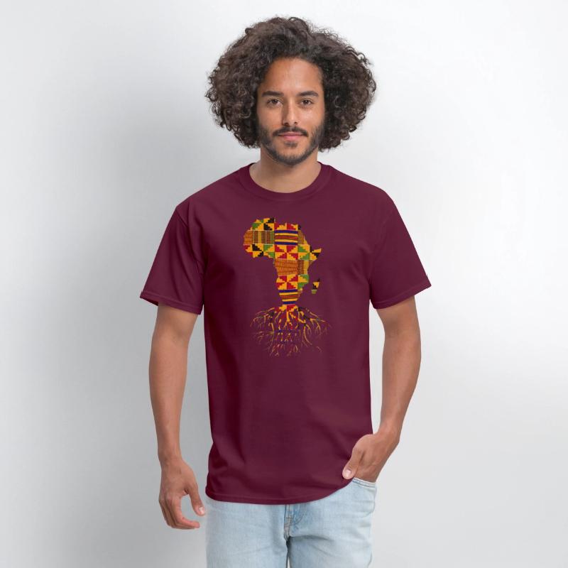 Africa Map Traditional Kente Cloth African Roots