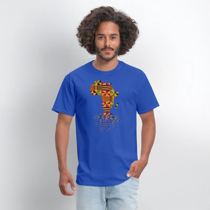 Africa Map Traditional Kente Cloth African Roots