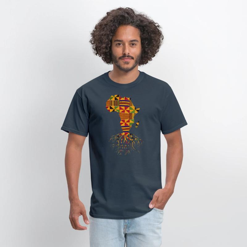 Africa Map Traditional Kente Cloth African Roots