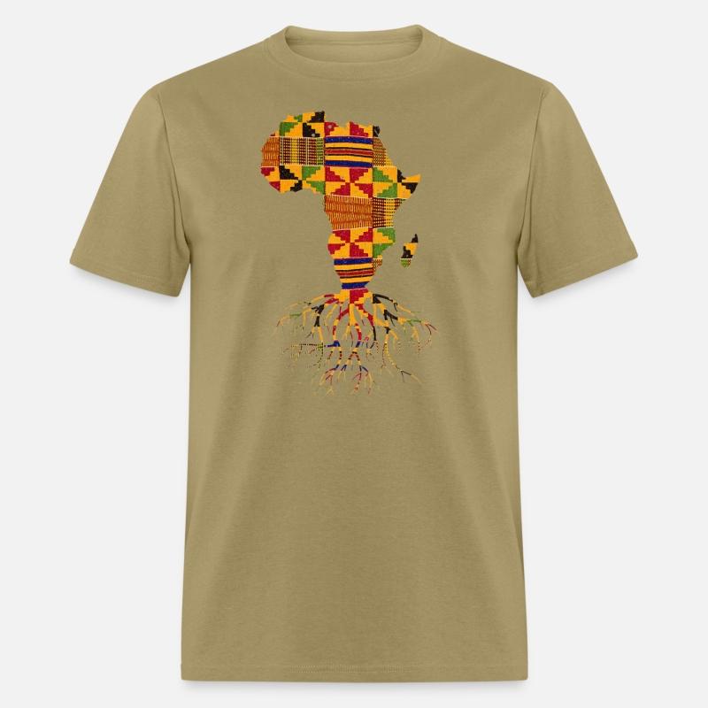 Africa Map Traditional Kente Cloth African Roots