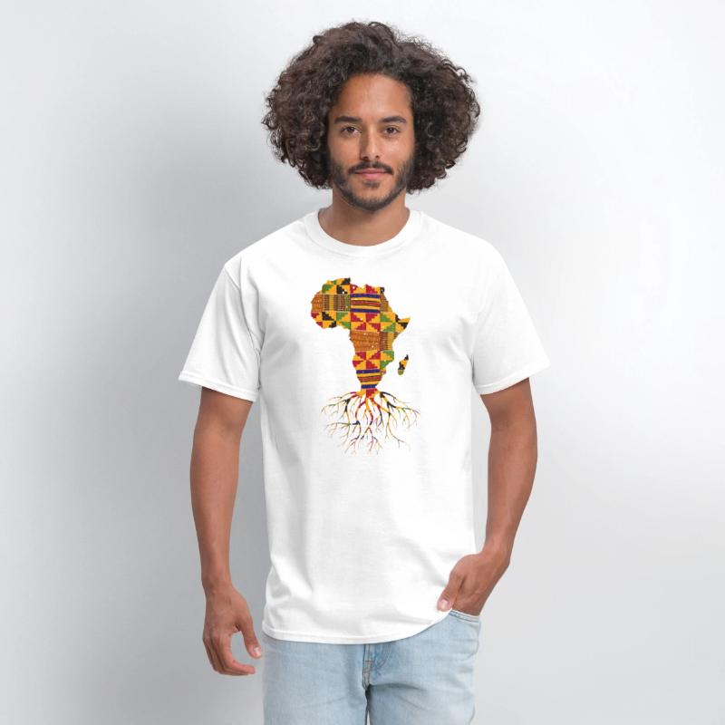 Africa Map Traditional Kente Cloth African Roots