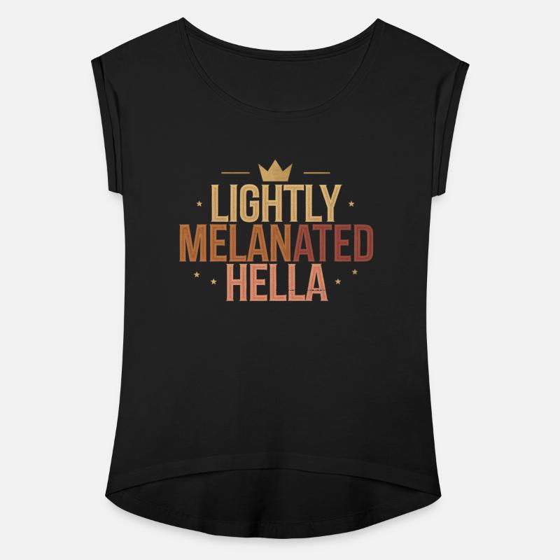 Afro Queen American Lightly Melanated Hella Black