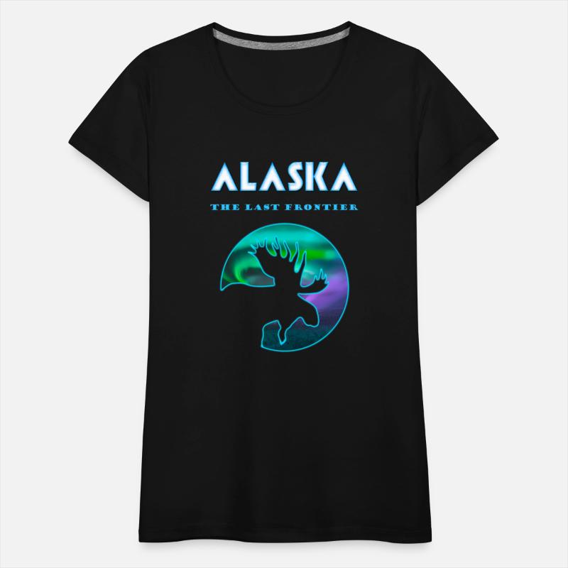 Alaska Northern Lights Alaskan Moose With Aurora