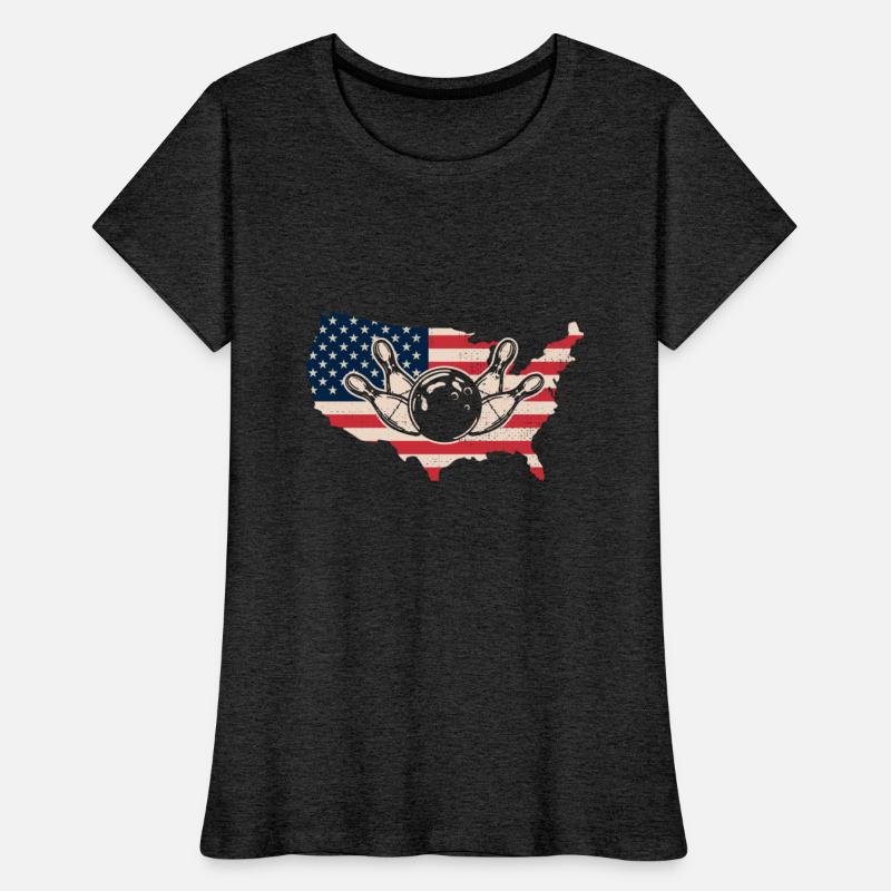 American Flag Bowling Bowler Tenpin Champion