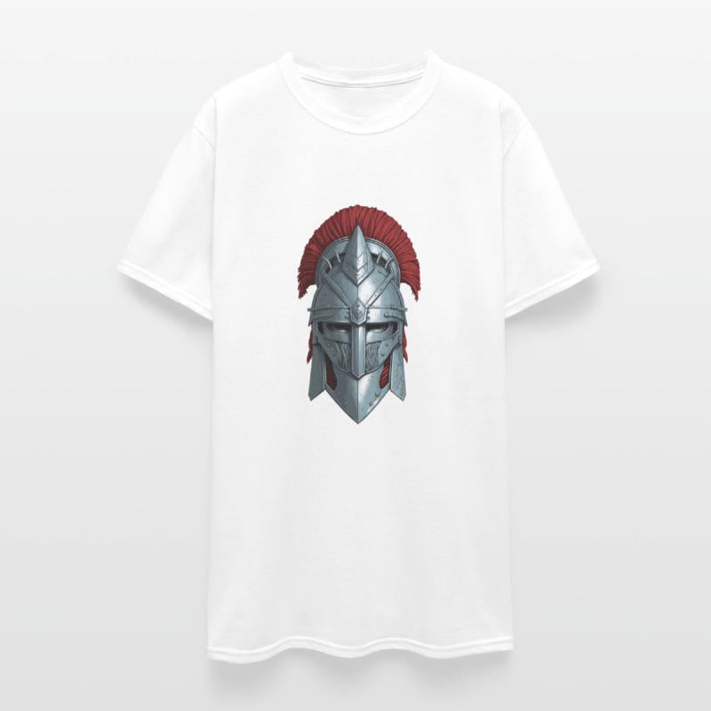 Ancient spartan warrior helmet