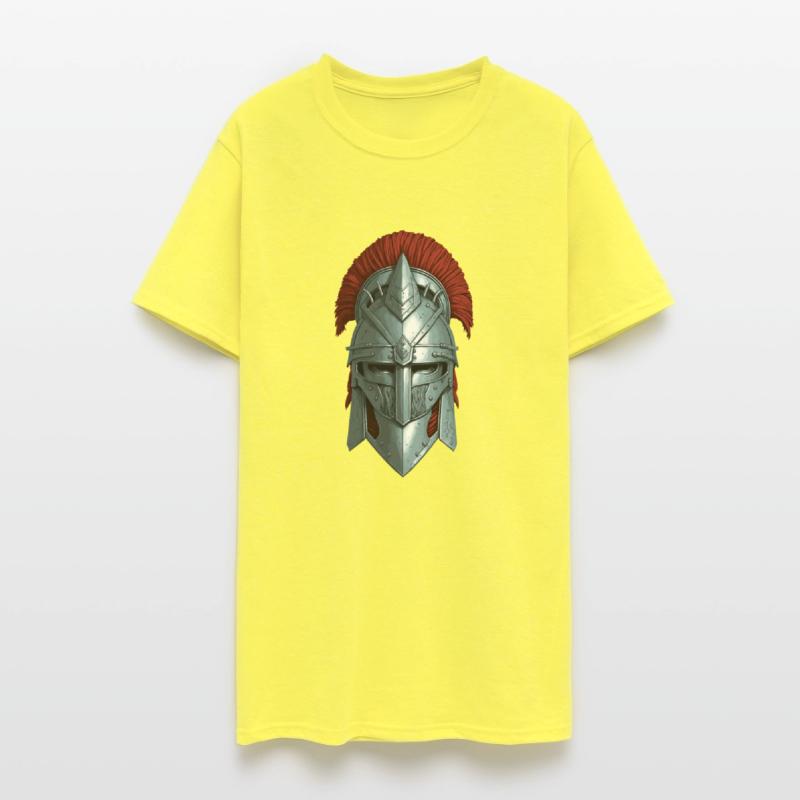 Ancient spartan warrior helmet