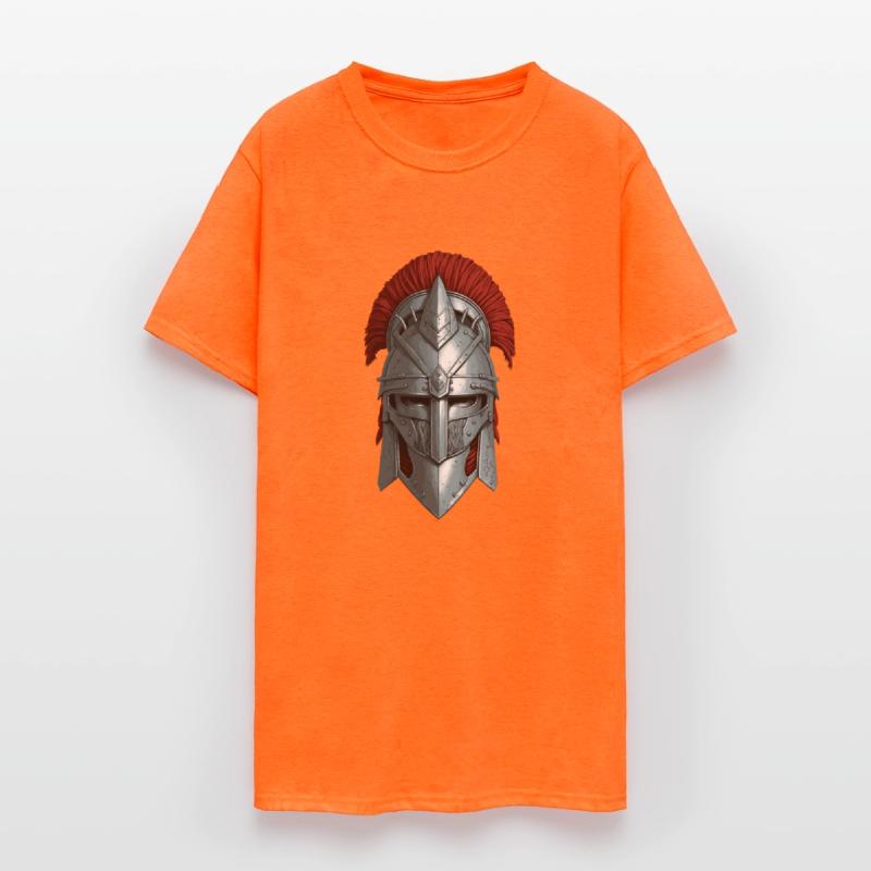 Ancient spartan warrior helmet