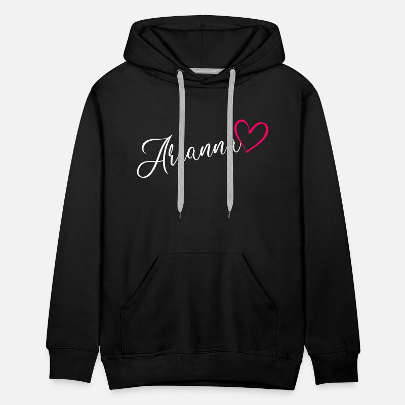 Arianna Name Pink Heart