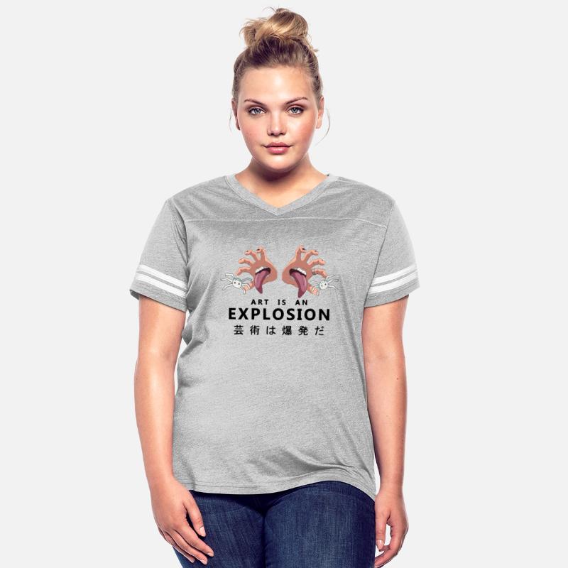 Art is an Explosion English 4k Premium T Shirt