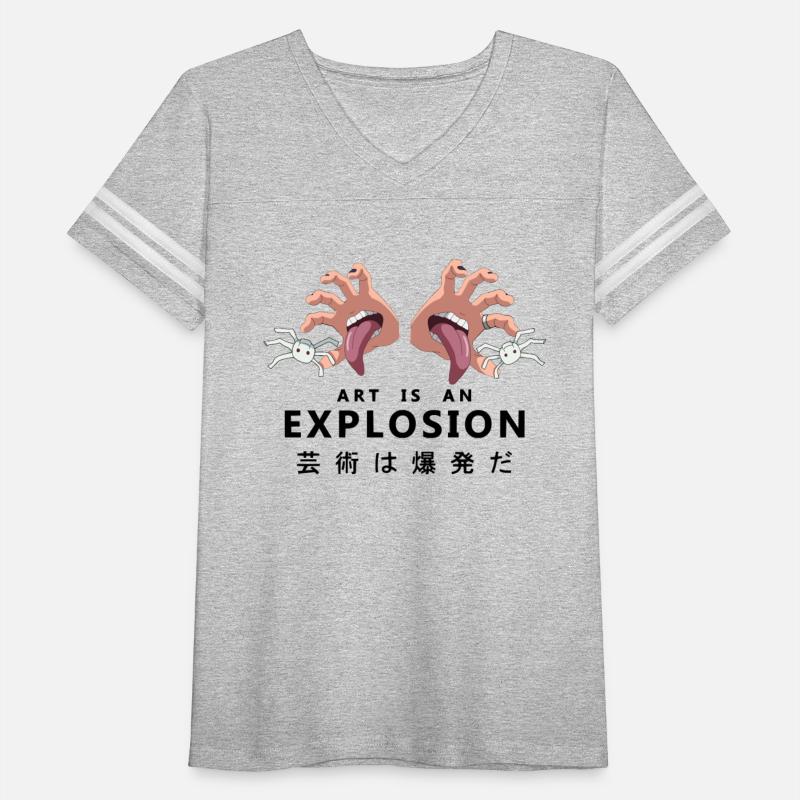Art is an Explosion English 4k Premium T Shirt