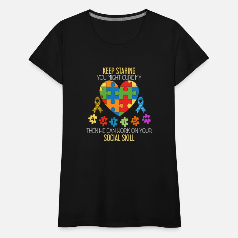 Autism Ribbon Puzzel Pieces Autism Awareness cool