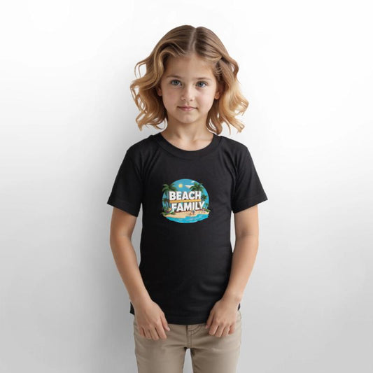 Awsome Colored Beach Family Kids T-Shirt