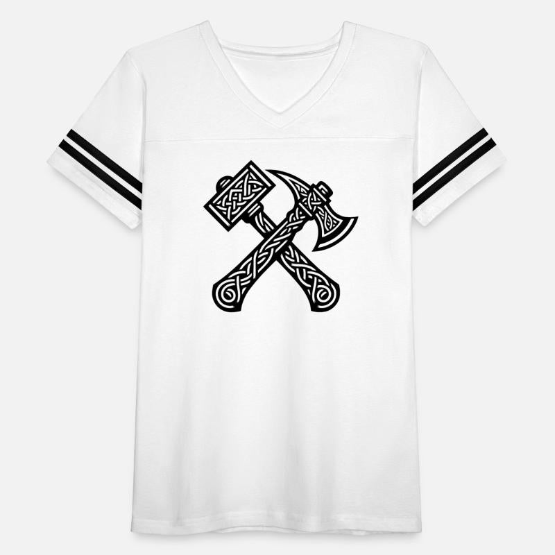 Axe And Hammer In Celtic Knots