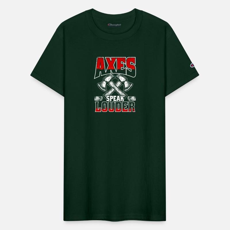 Axe Throwing Lumberjack Axes Speak Louder