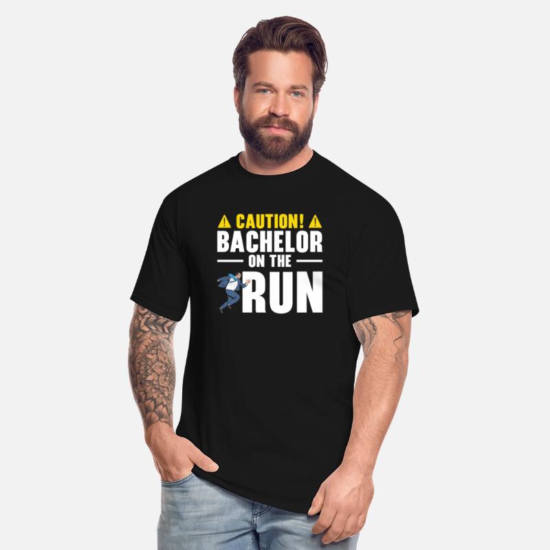 Bachelor Caution Groom Marrying Wedding Day