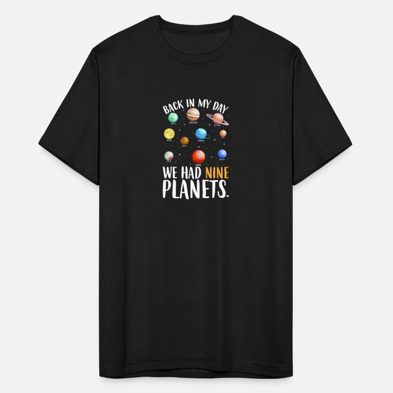 BACK IN MY DAY WE HAD NINE PLANETS