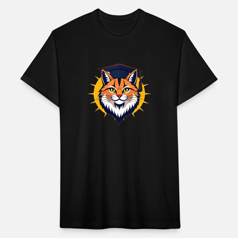 Back to school cat orange