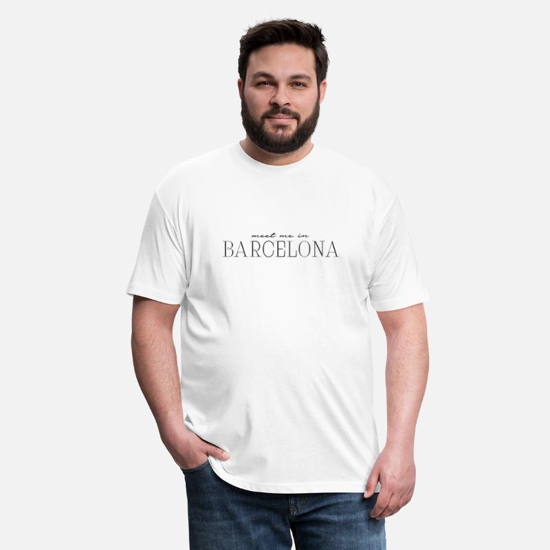 Barcelona, Spain Style Design T Shirt