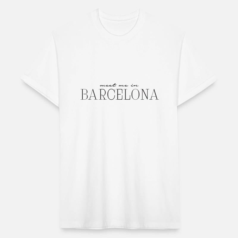 Barcelona, Spain Style Design T Shirt