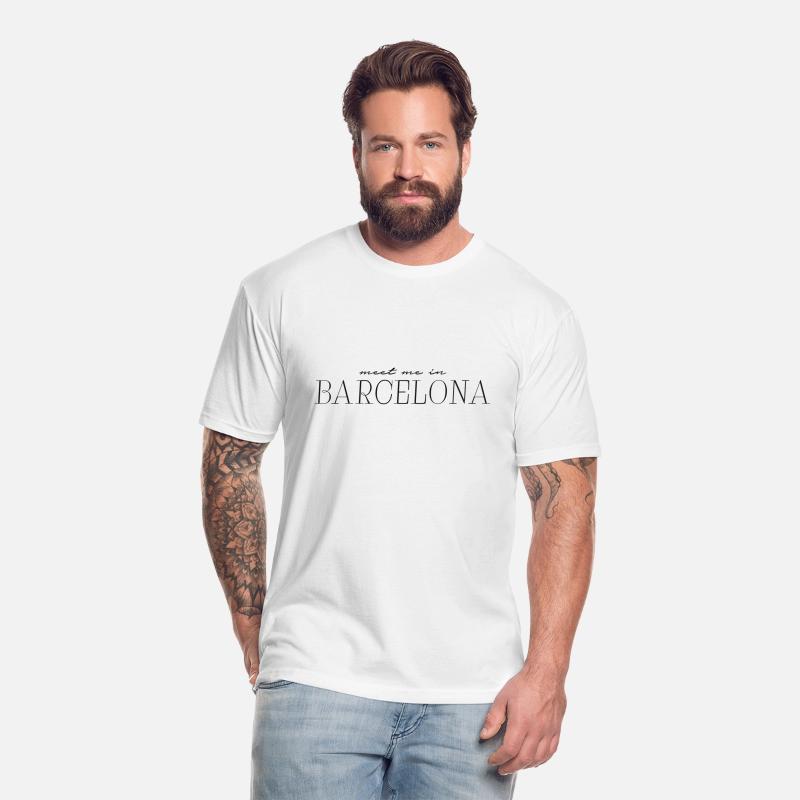 Barcelona, Spain Style Design T Shirt