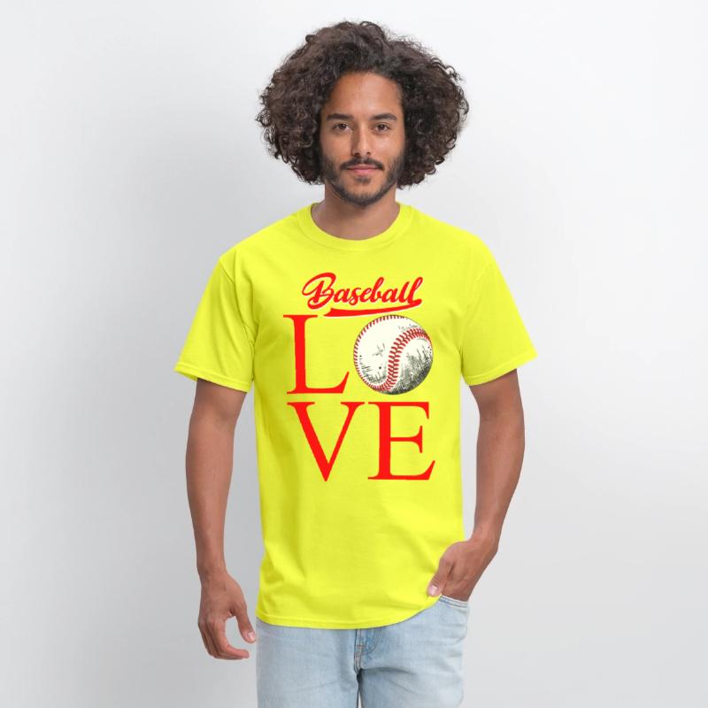Baseball LOVE Shirt – Vintage Baseball Fan Gift