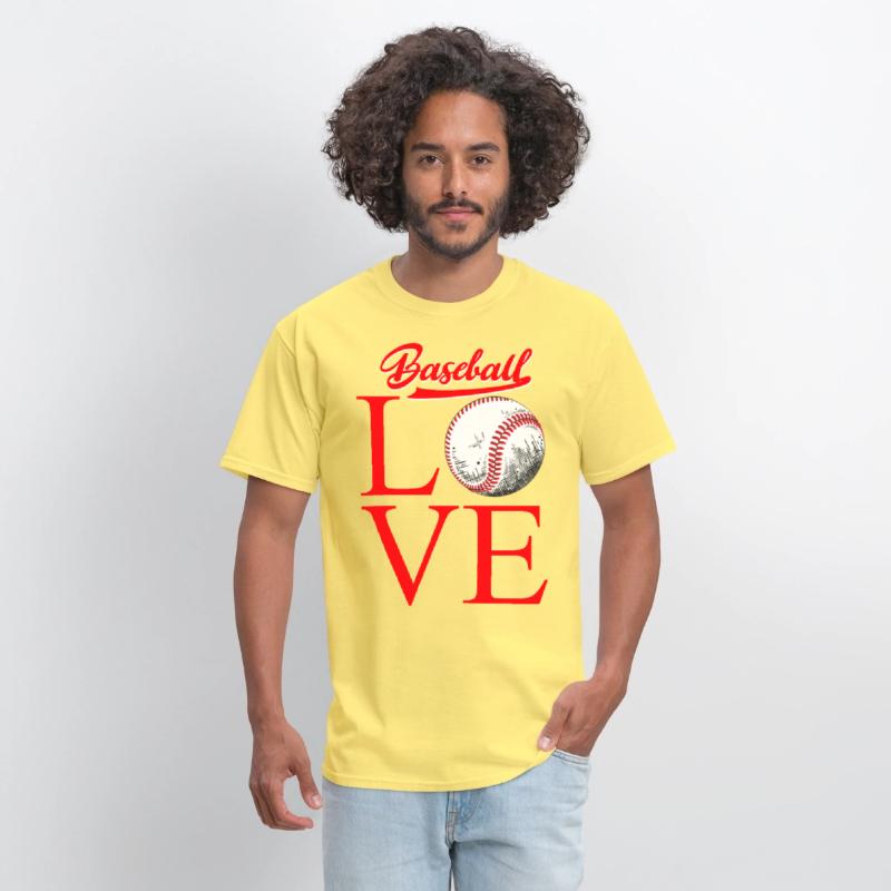 Baseball LOVE Shirt – Vintage Baseball Fan Gift