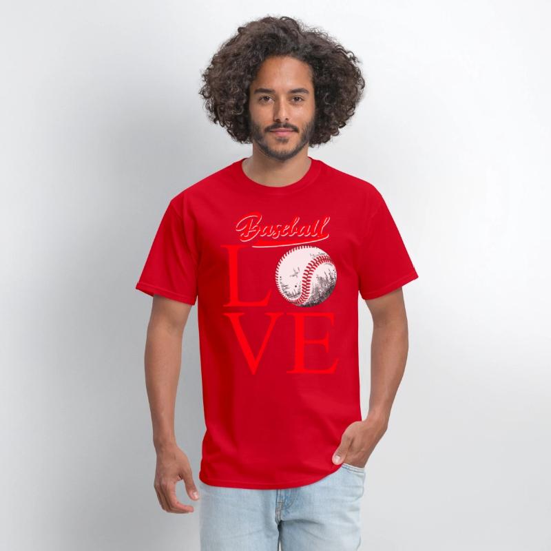 Baseball LOVE Shirt – Vintage Baseball Fan Gift