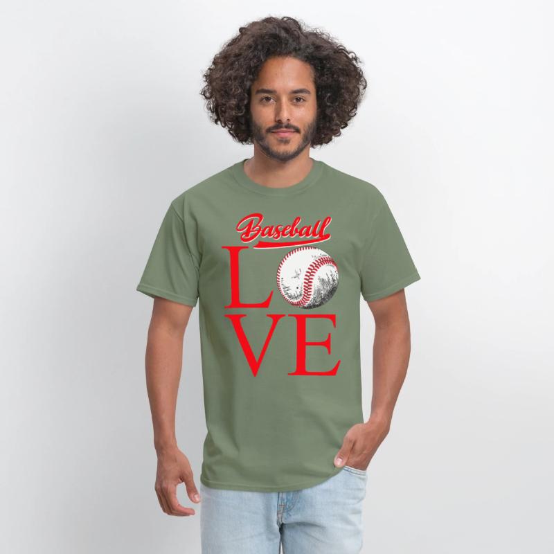 Baseball LOVE Shirt – Vintage Baseball Fan Gift