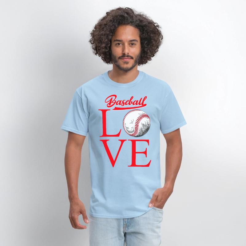 Baseball LOVE Shirt – Vintage Baseball Fan Gift